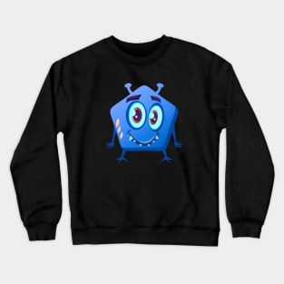 Cartoon Alien Crewneck Sweatshirt